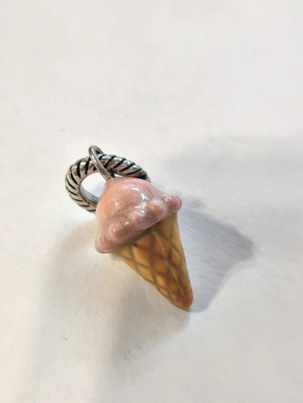 Brighton Ice Cream Cone Charm